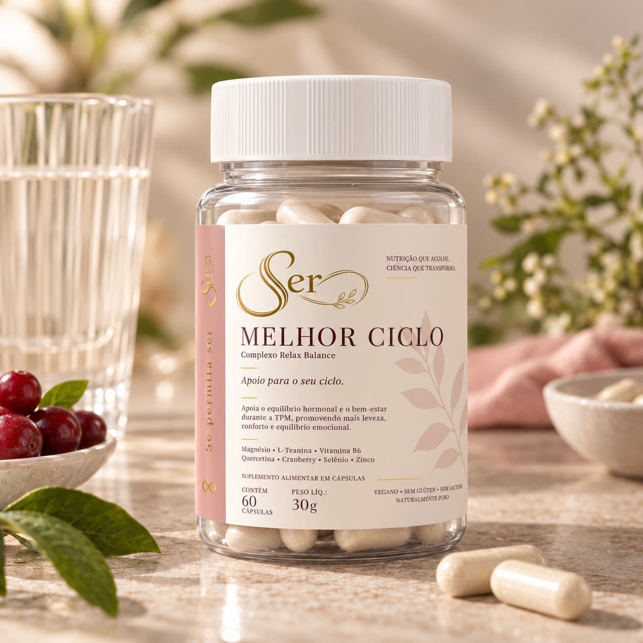 Pote de Melhor Ciclo — Complexo Relax Balance